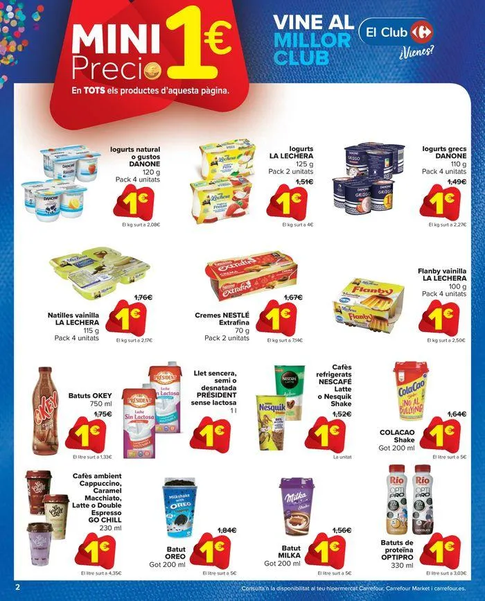 Catálogo de Mini Precio 1€ 10 de mayo al 23 de mayo 2024 - Página 2
