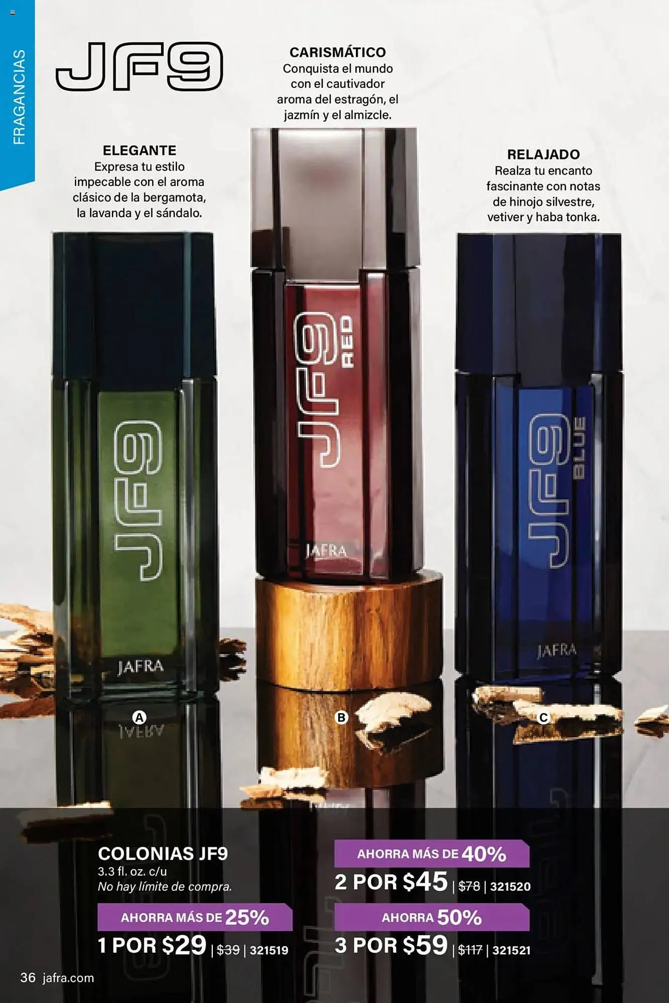 Catálogo de Folleto JAFRA 1 de enero al 31 de enero 2025 - Página 36