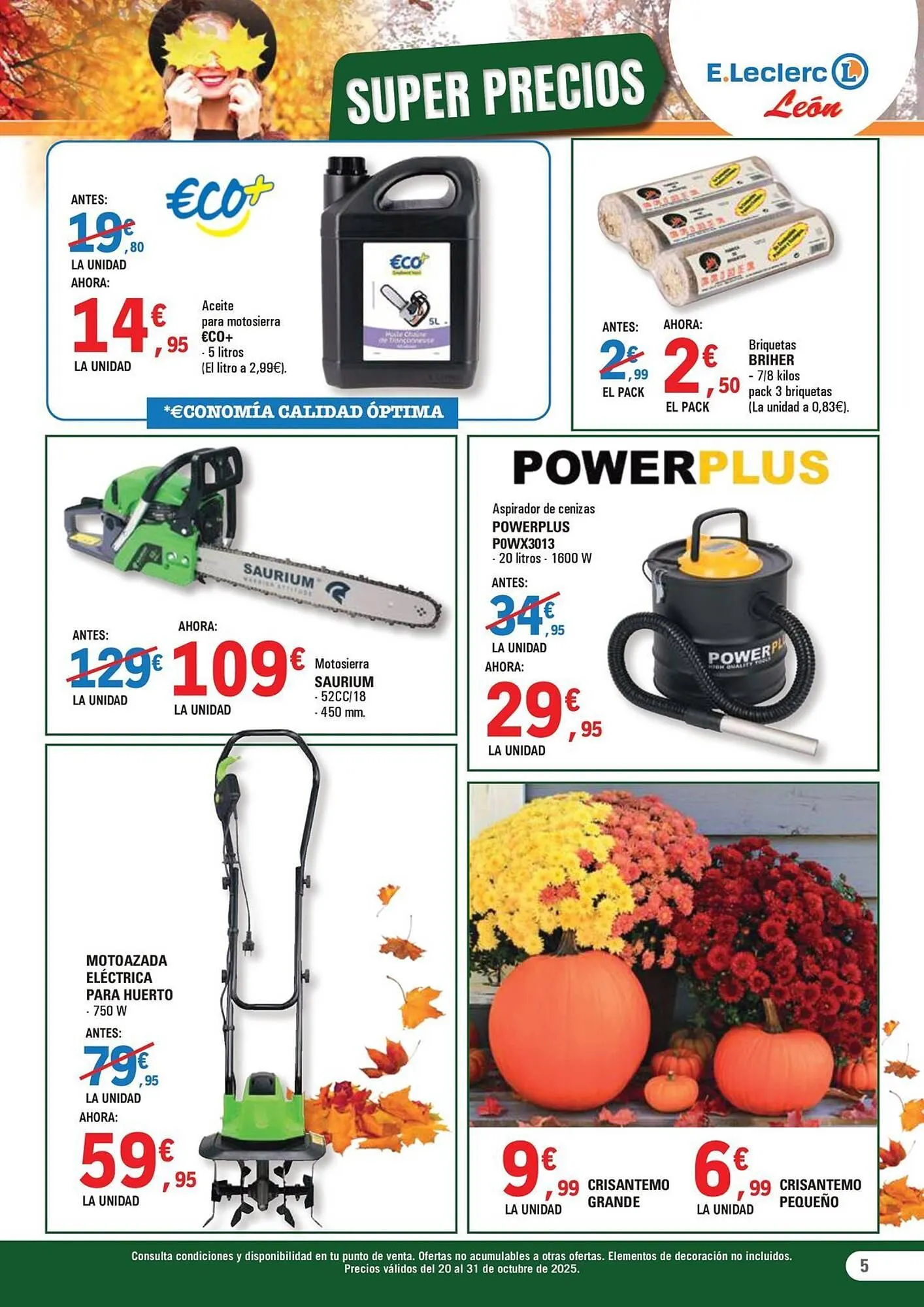 Catálogo de Catálogo E.Leclerc 24 de octubre al 31 de octubre 2025 - Página 5