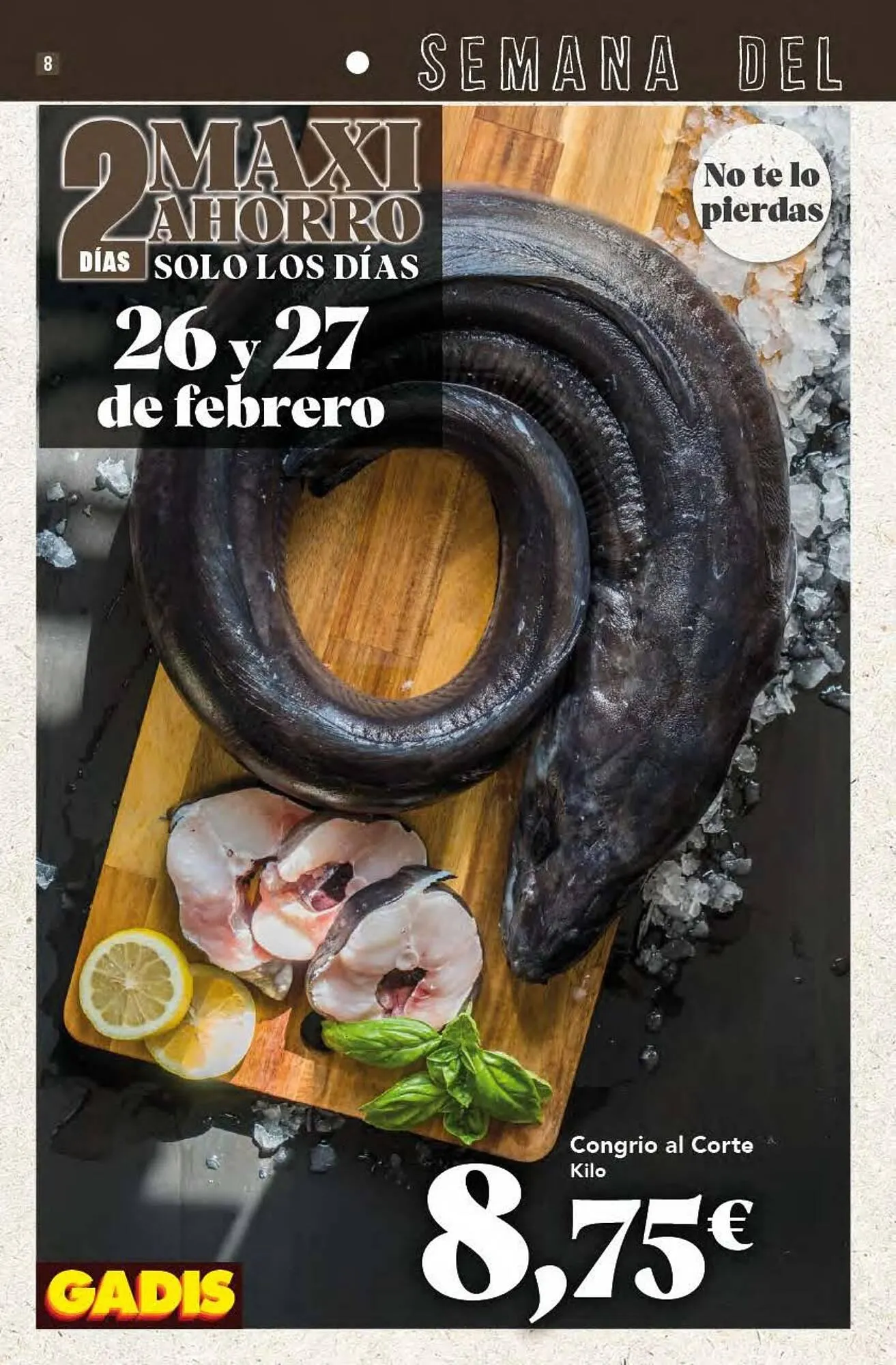 Catálogo de Folleto Gadis 26 de febrero al 4 de marzo 2026 - Página 8