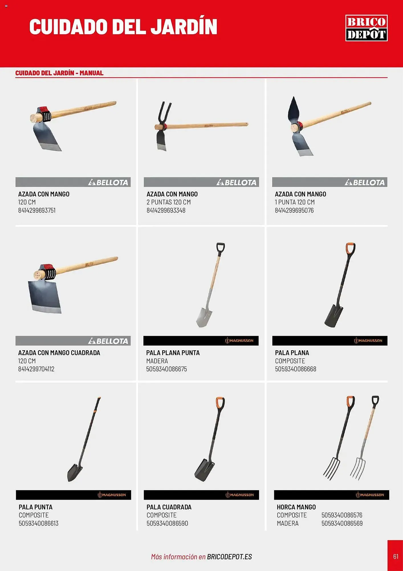 Catálogo de Catálogo Brico Depôt 2 de abril al 31 de marzo 2027 - Página 61