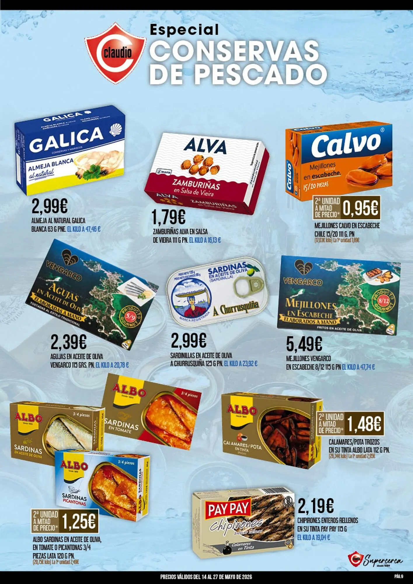 Catálogo de Folleto Claudio 14 de mayo al 27 de mayo 2026 - Página 9