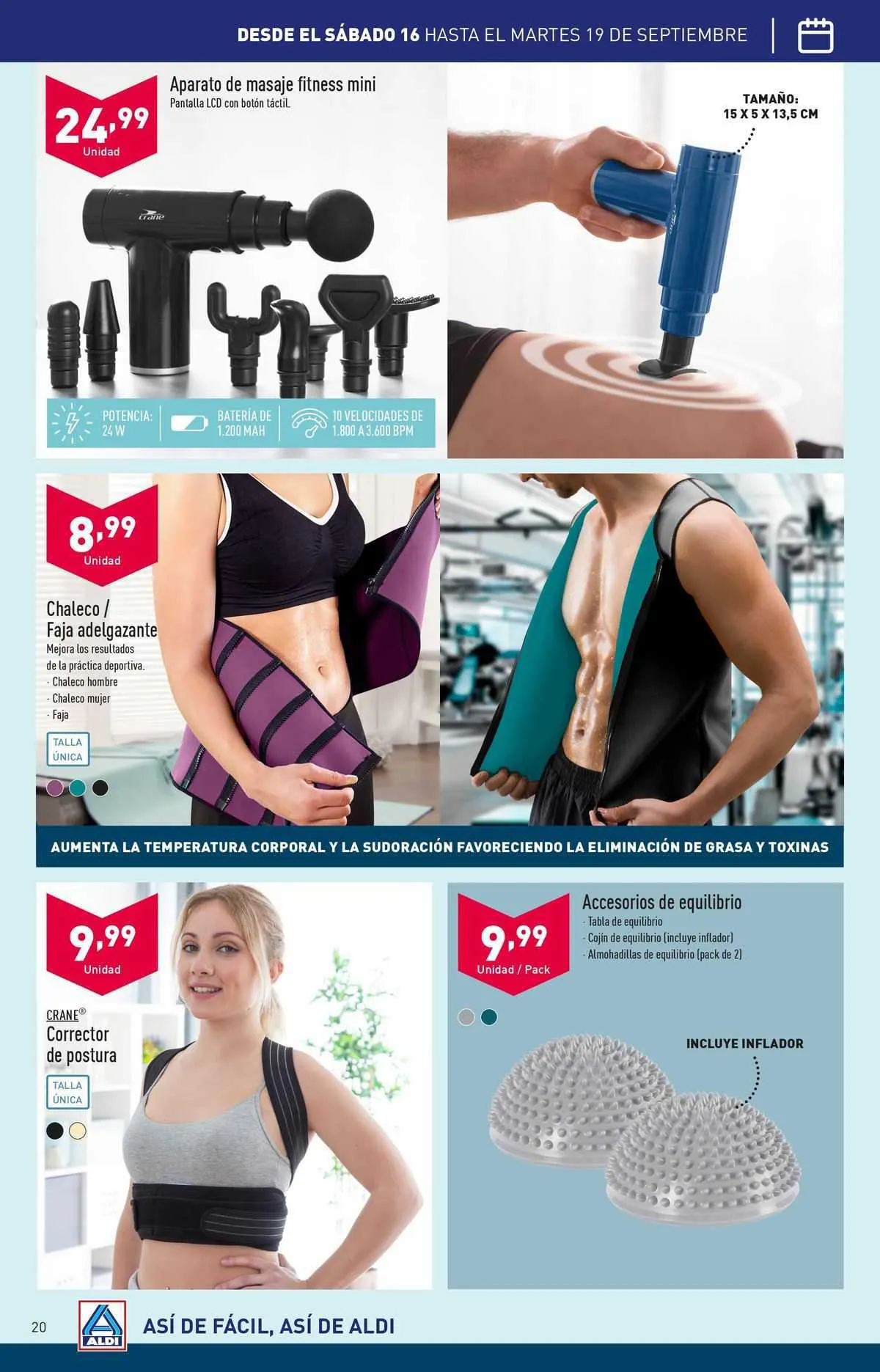 Catálogo de ALDI Folleto 12 de septiembre al 17 de septiembre 2023 - Página 20