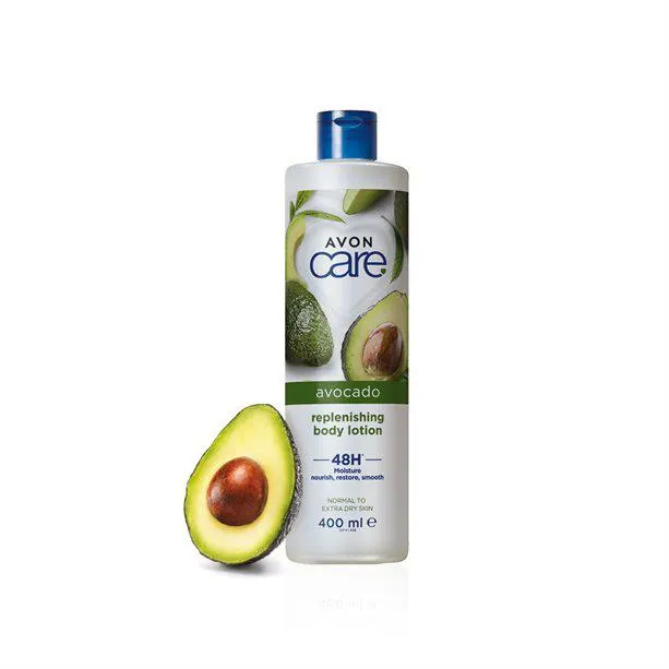 Gel de ducha revitalizante con aguacate Avon Care