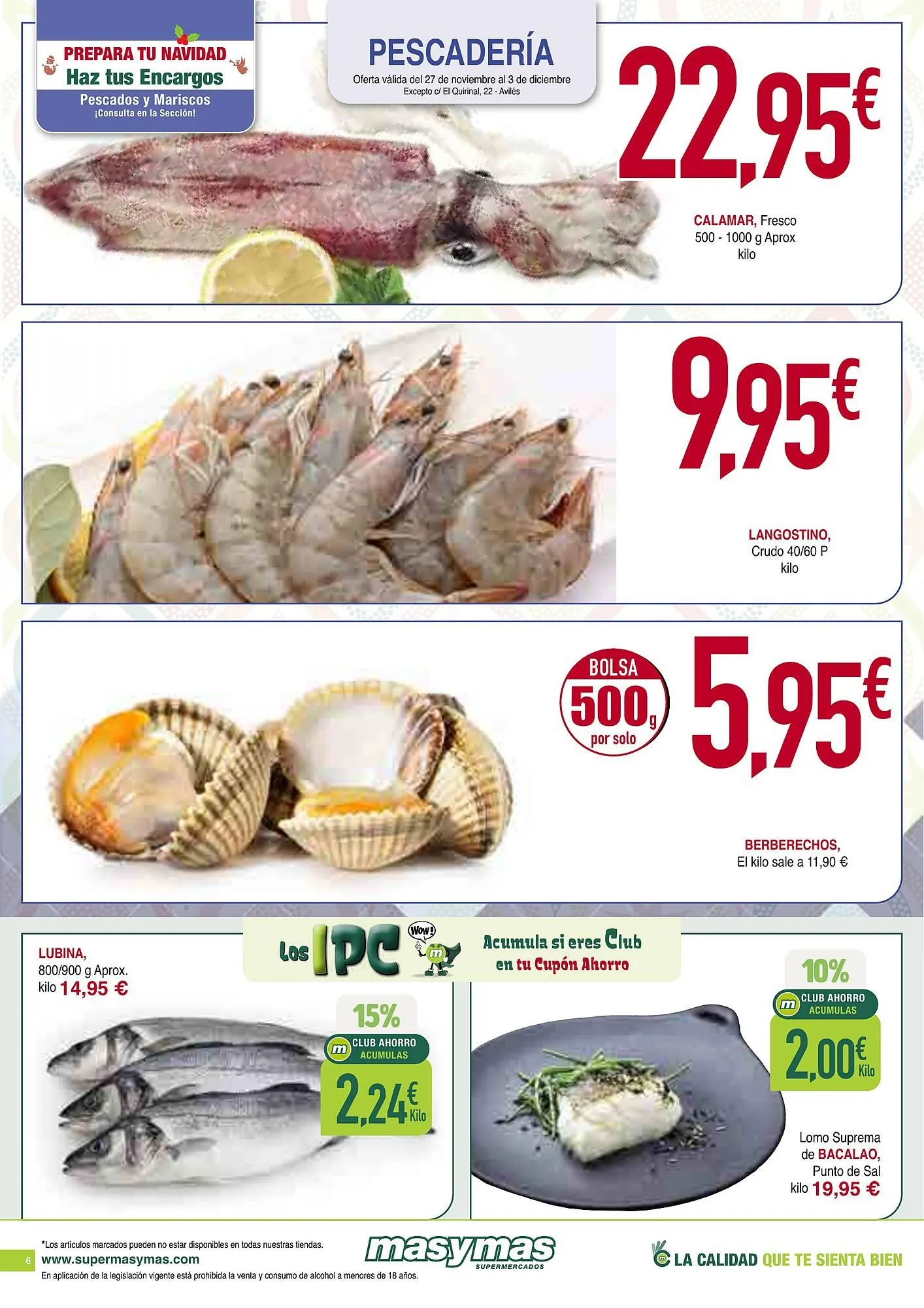 Catálogo de Folleto Masymas 27 de noviembre al 17 de diciembre 2025 - Página 6