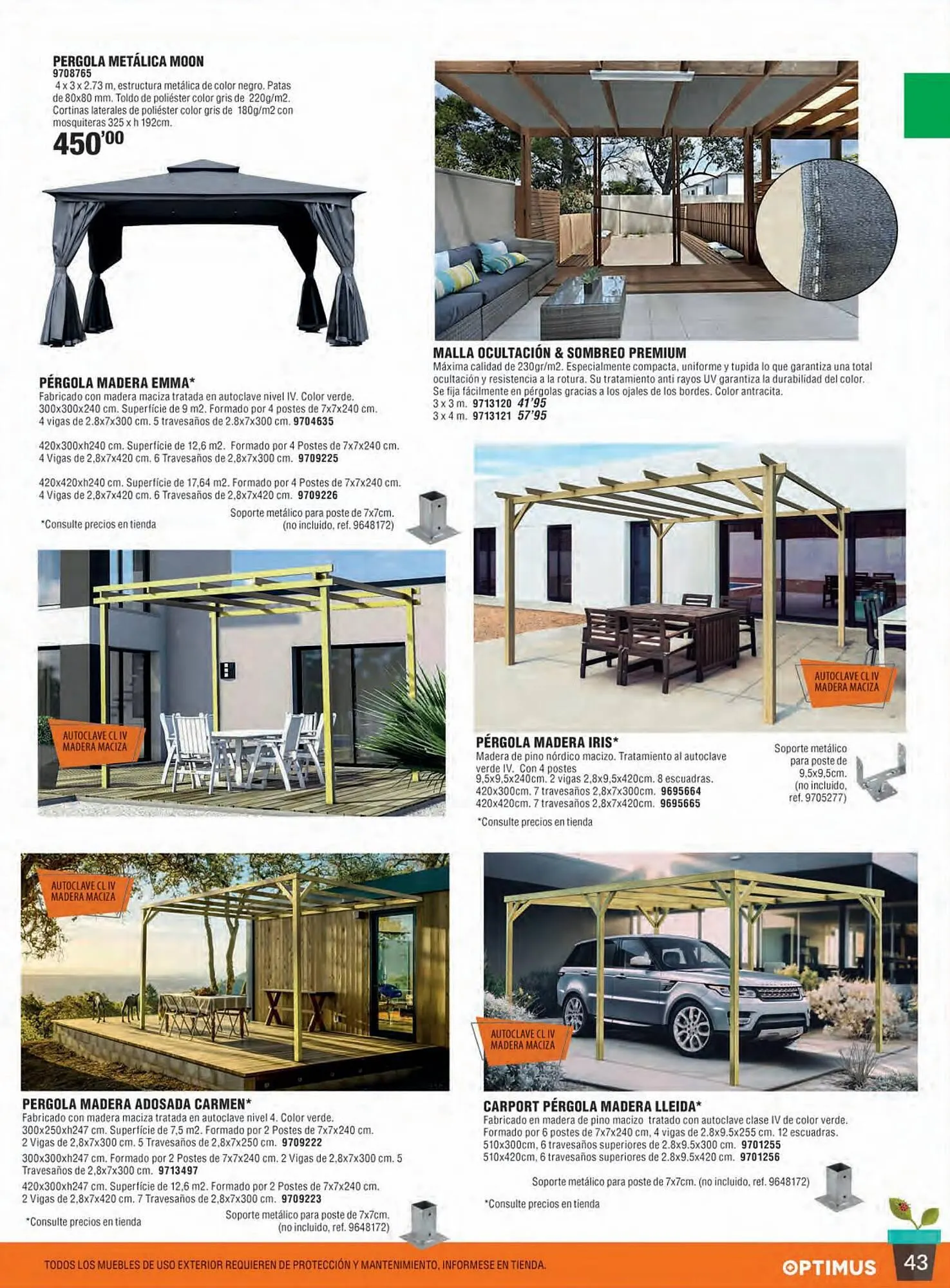 Catálogo de Folleto Optimus 27 de marzo al 31 de agosto 2023 - Página 43