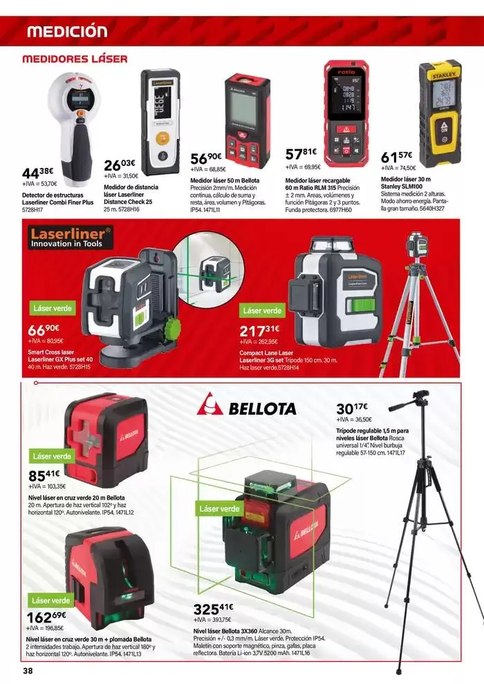 Catálogo de La mayor red de ferreterías y suministros del país 7 de abril al 31 de diciembre 2025 - Página 38