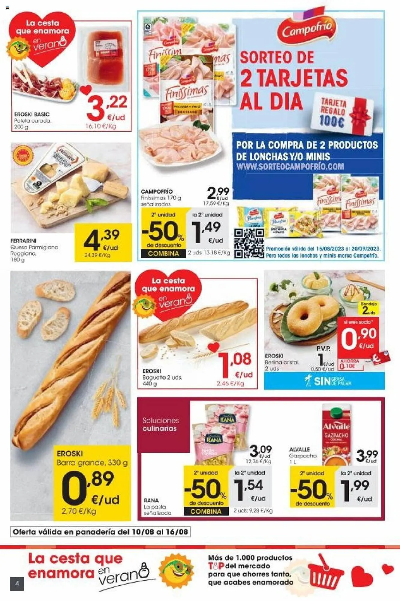 Catálogo de Folleto Eroski 10 de agosto al 22 de agosto 2023 - Página 4