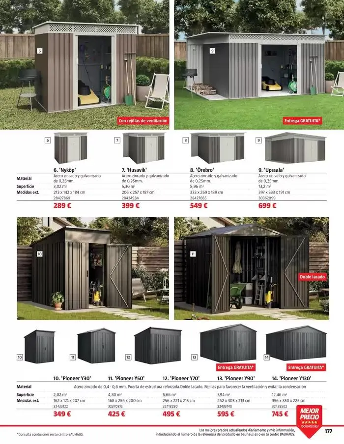 Catálogo de VERANO. Jardín, terraza, balcón.  26 de marzo al 20 de abril 2025 - Página 177