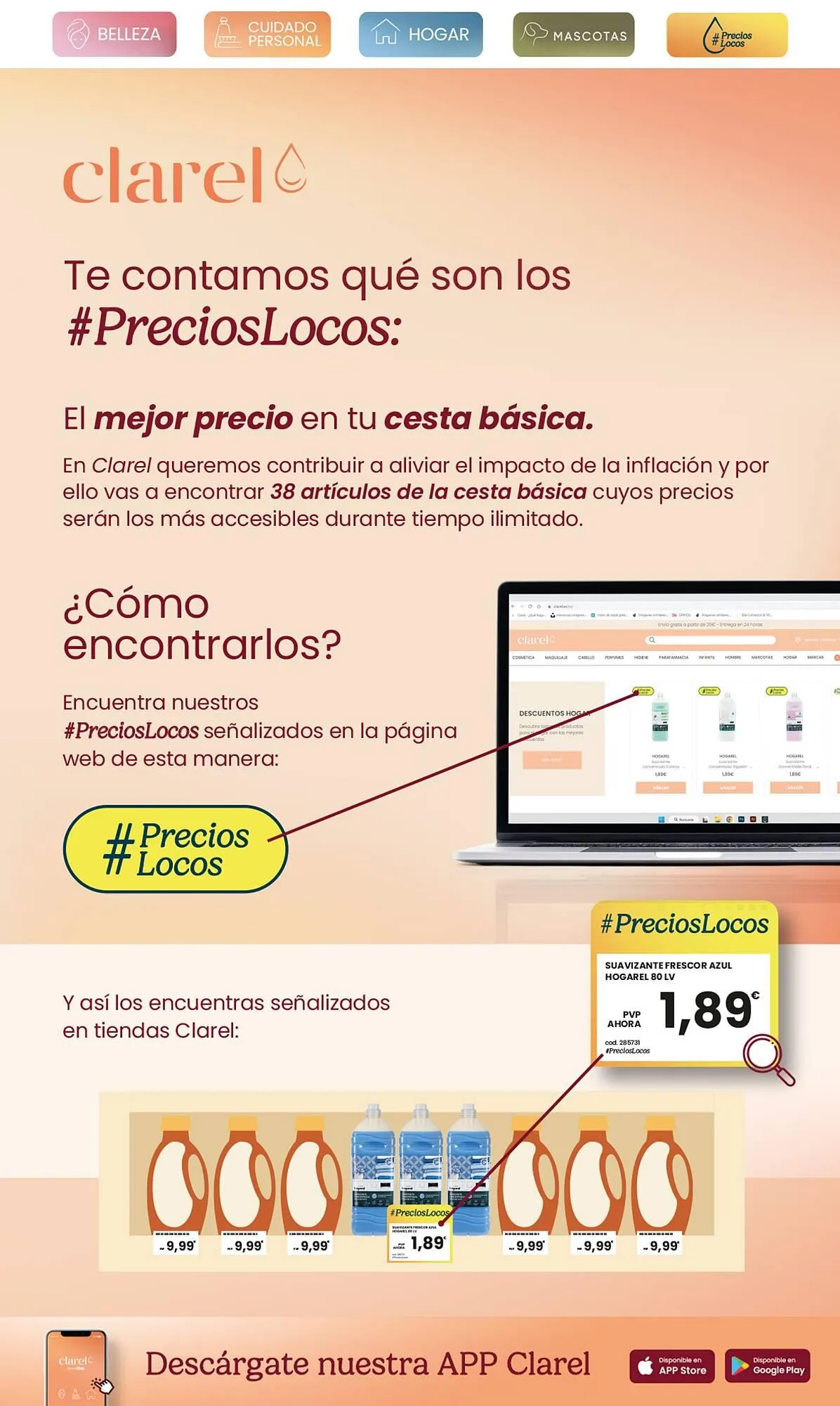 Catálogo de Folleto Clarel 4 de marzo al 17 de marzo 2026 - Página 13