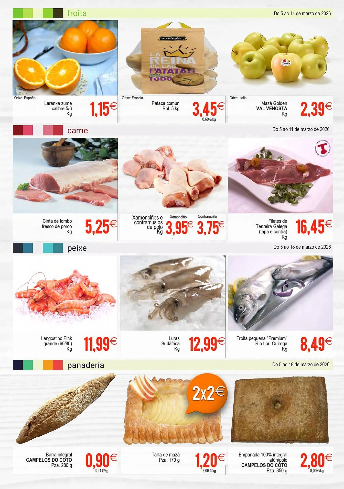 Catálogo de Folleto Plenus Supermercados 5 de marzo al 18 de marzo 2026 - Página 2