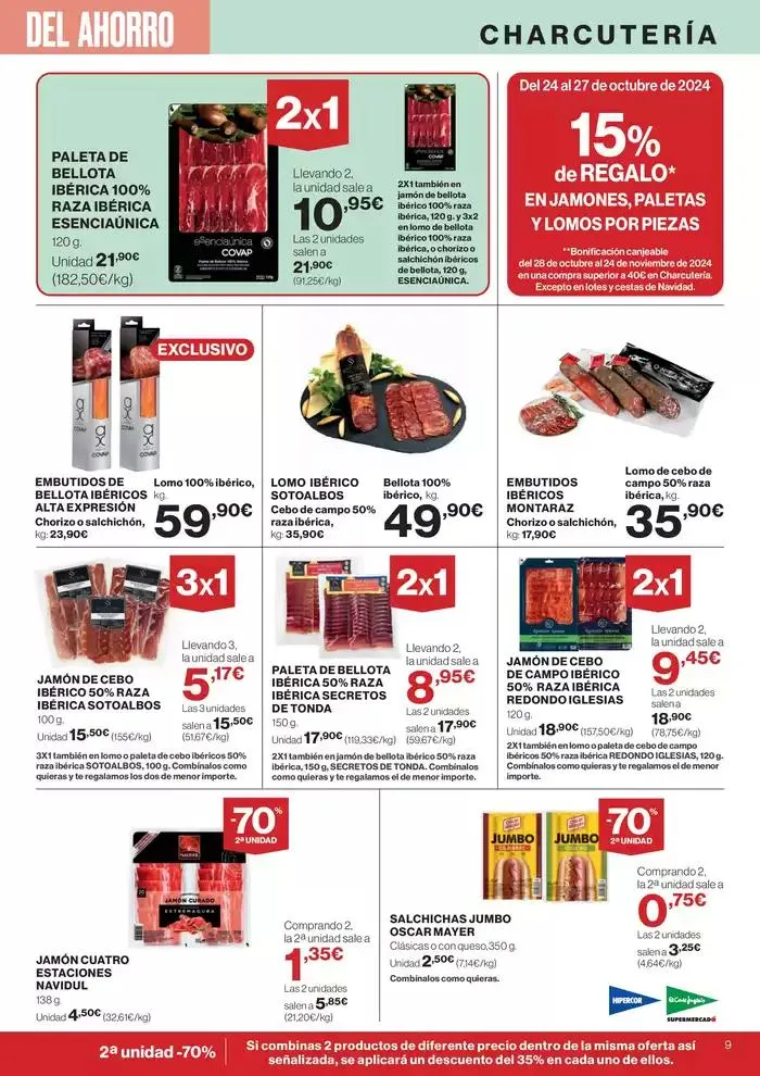Catálogo de Ofertas y promociones 25 de octubre al 6 de noviembre 2024 - Página 9