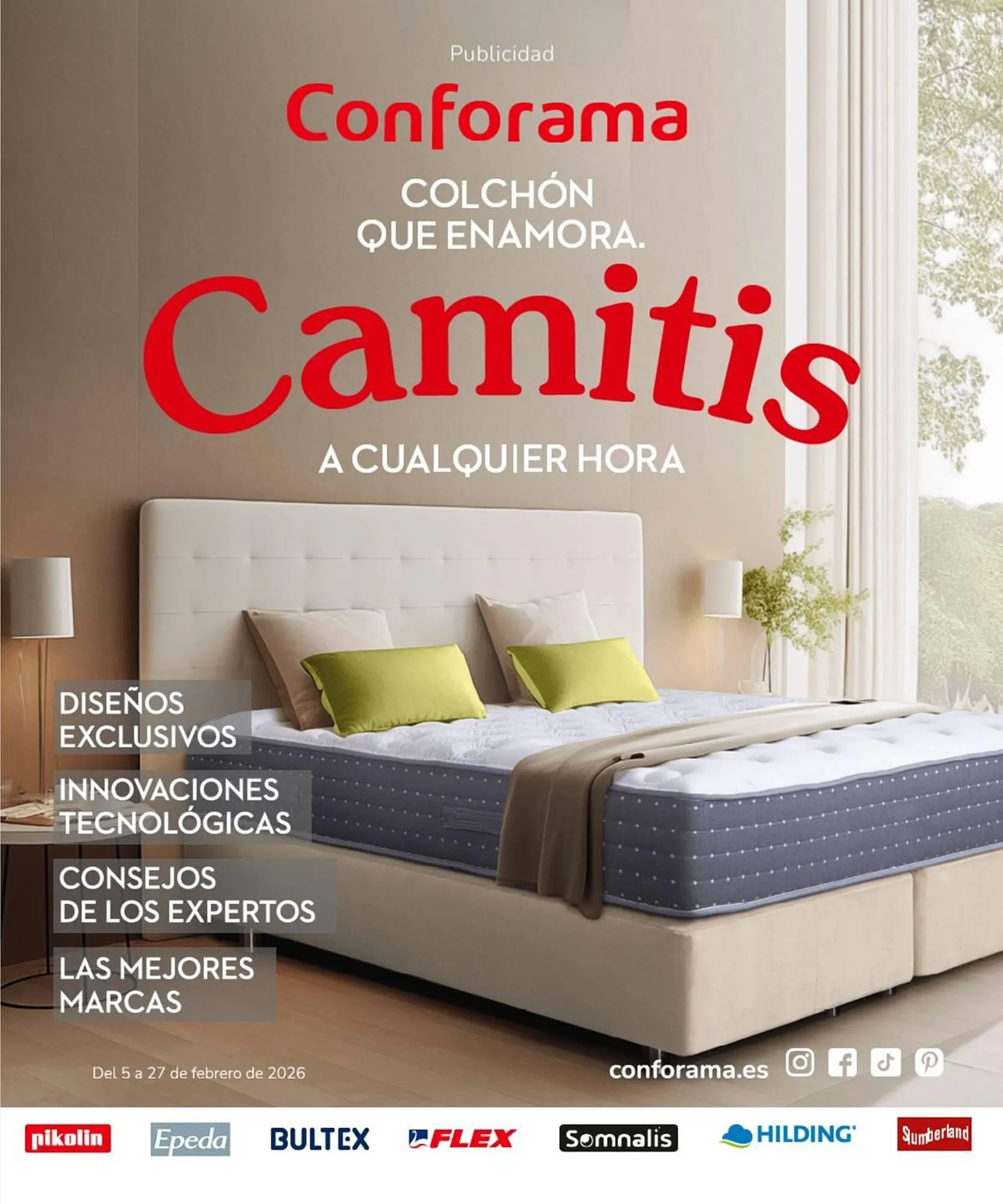 Catálogo de Catálogo Conforama 11 de febrero al 27 de febrero 2026 - Página 1