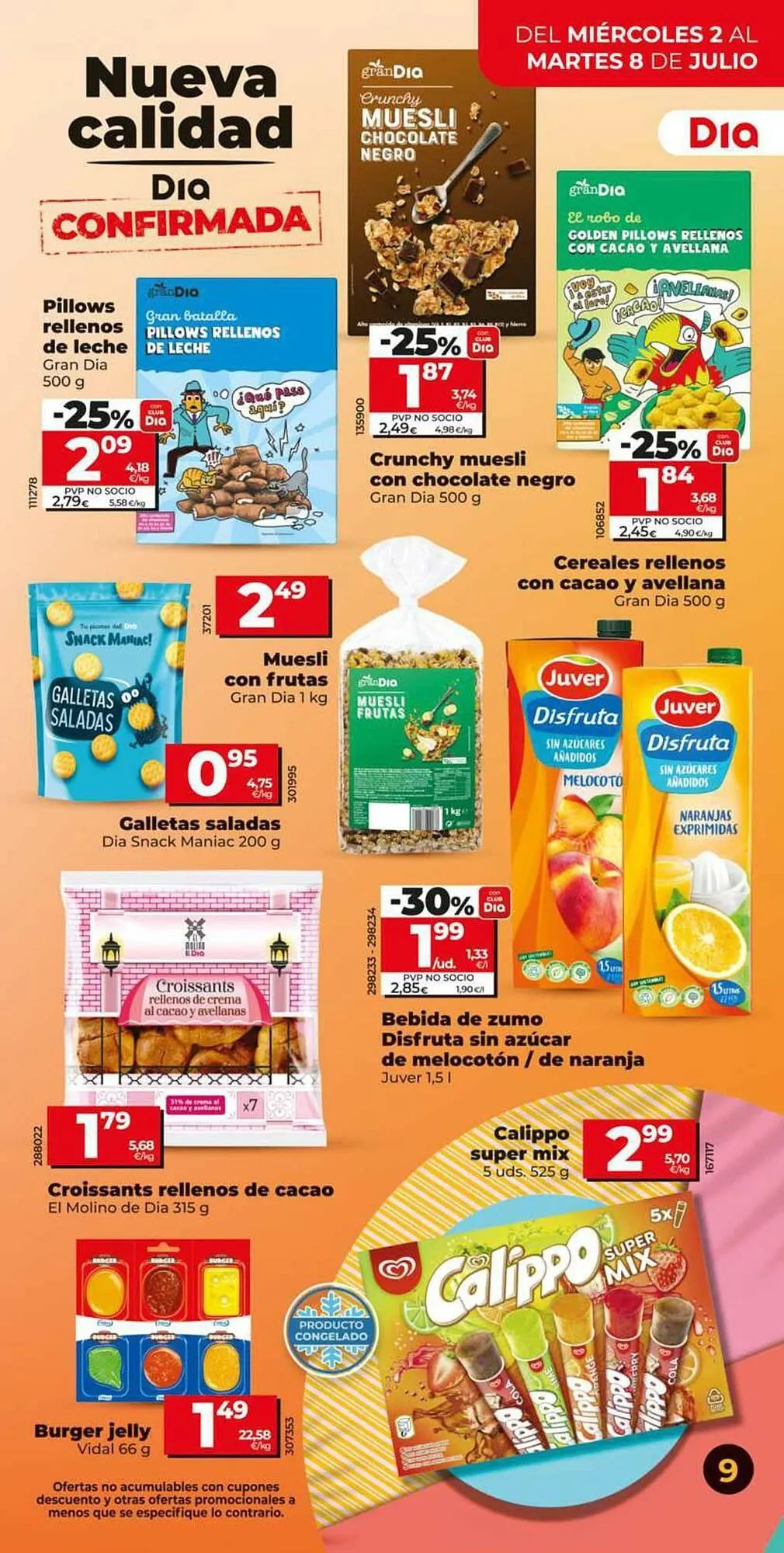 Catálogo de Folleto Dia 2 de julio al 8 de julio 2025 - Página 9