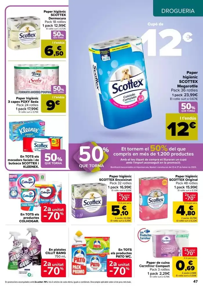 Catálogo de 50% QUE VUELVE 28 de enero al 12 de febrero 2025 - Página 47