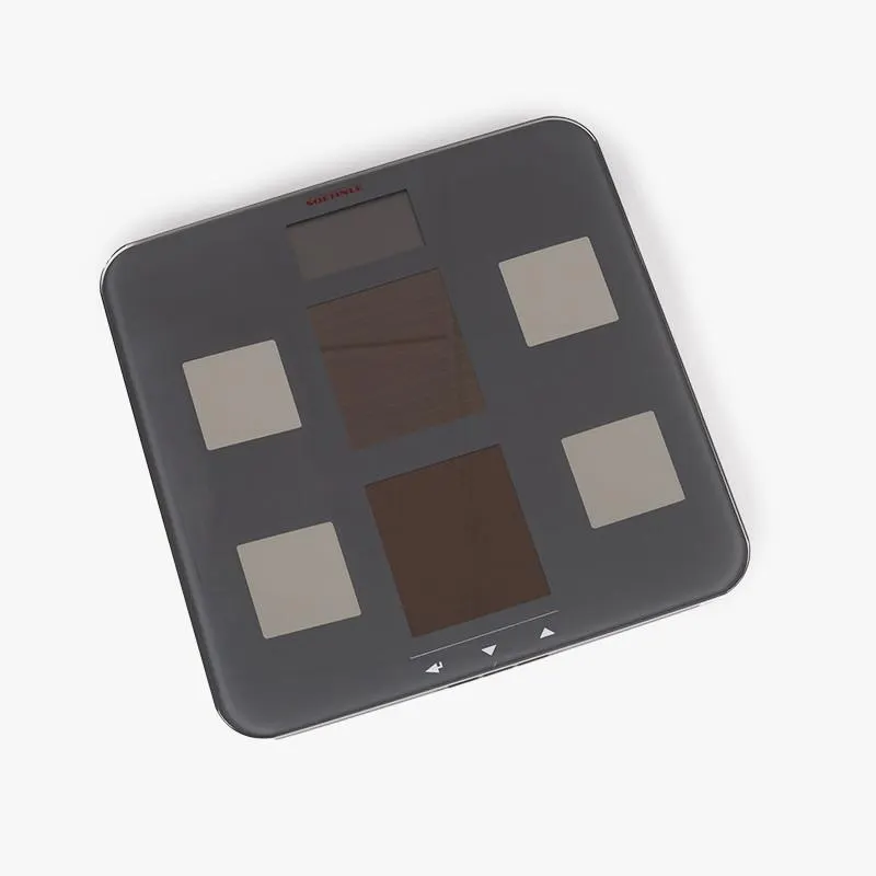 BÁSCULA DE BAÑO LCD CON CÉLULAS SOLARES