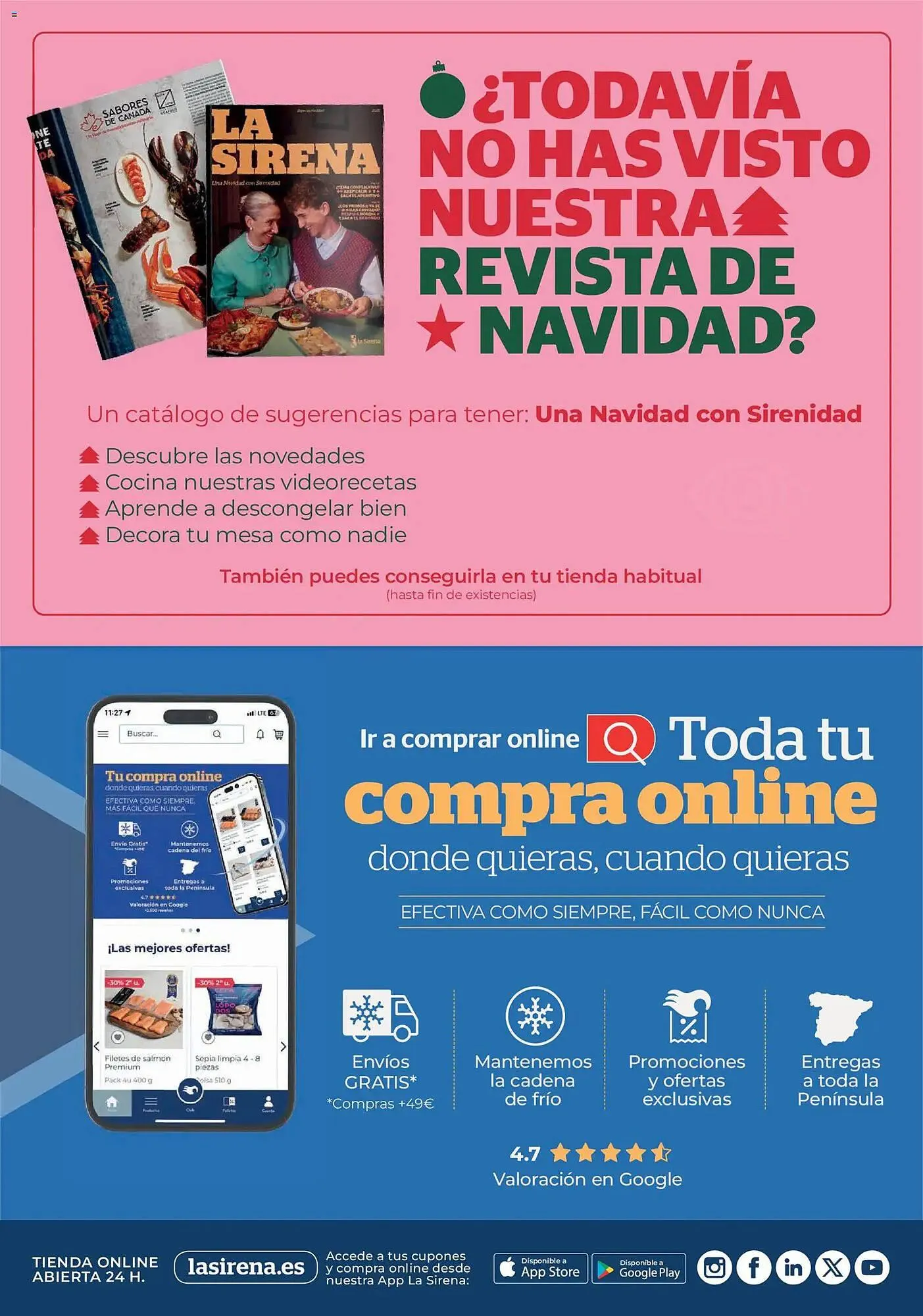 Catálogo de Catálogo La Sirena 27 de noviembre al 10 de diciembre 2025 - Página 18