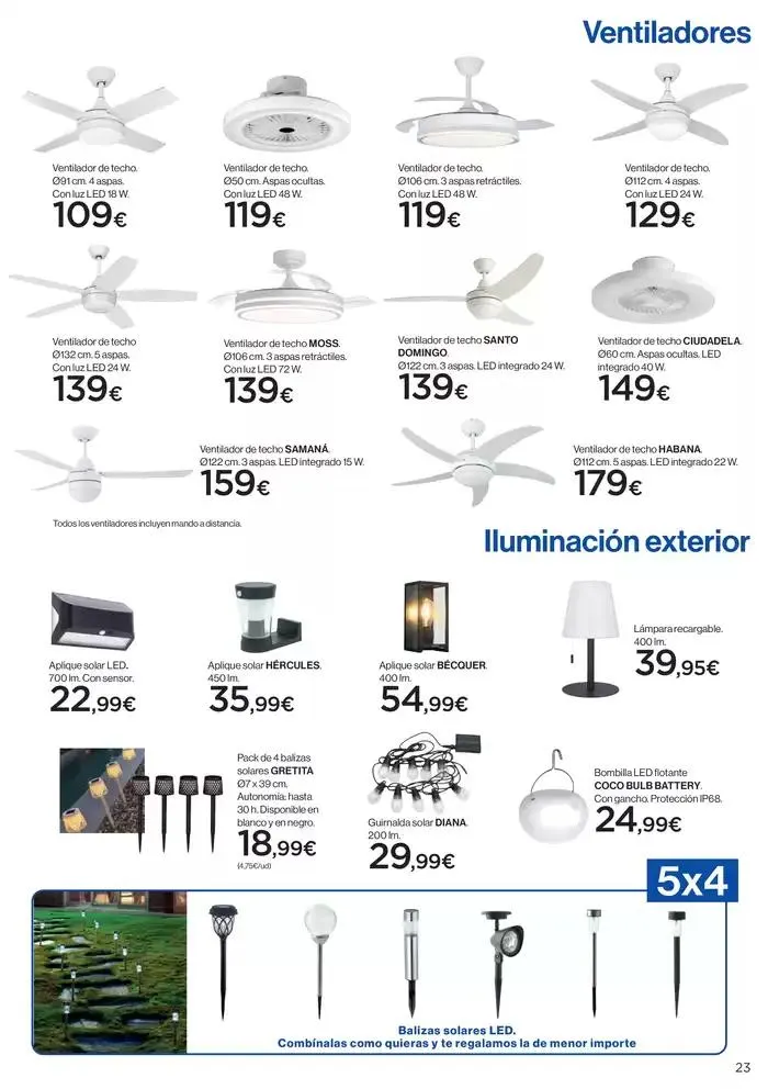 Catálogo de Terraza y jardín Canarias 9 de abril al 4 de mayo 2025 - Página 23