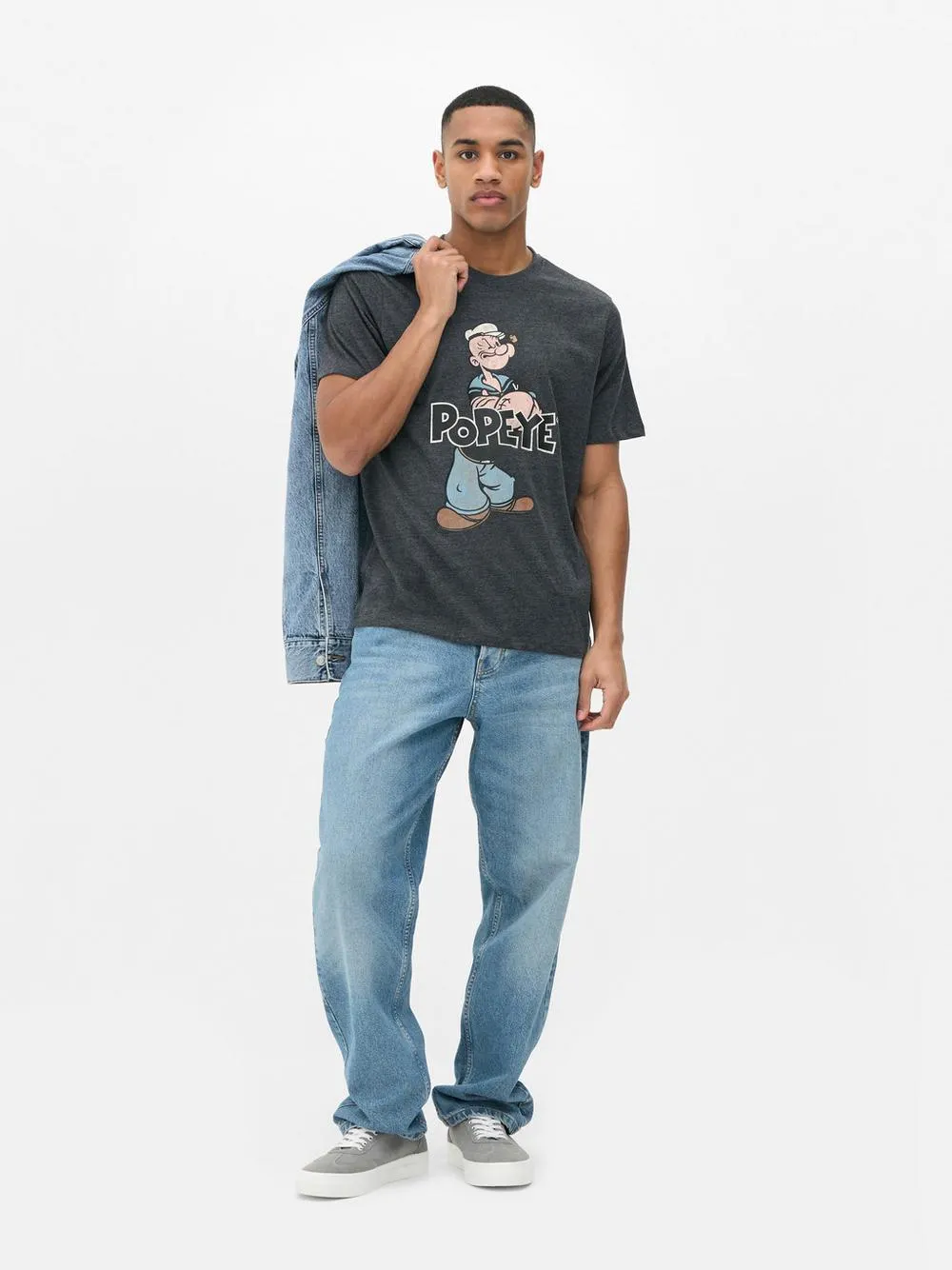 Camiseta con estampado de Popeye