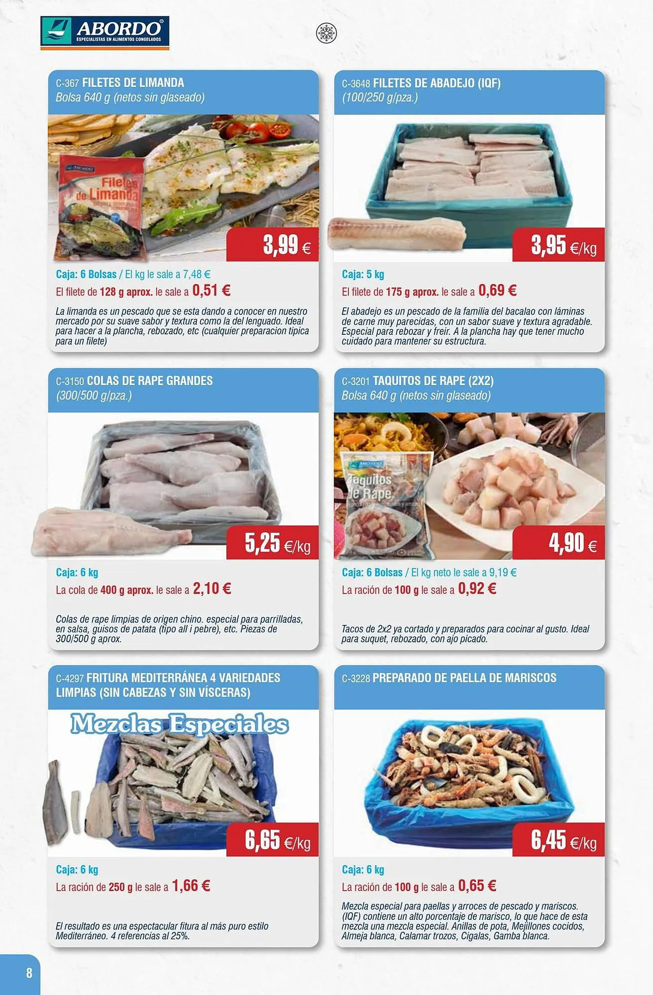 Catálogo de Folleto Abordo 1 de agosto al 31 de agosto 2023 - Página 8