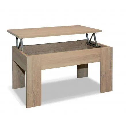 Mesa de centro elevable