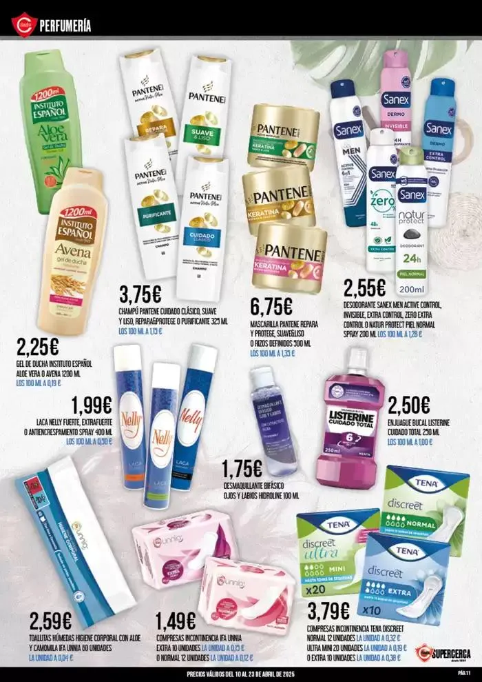 Catálogo de Precios validos del 10 al 23 de abril 10 de abril al 23 de abril 2025 - Página 11