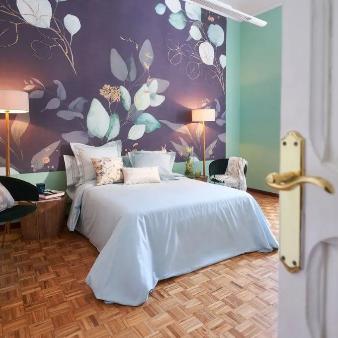 Juego Sábanas Algodón Percal - Olivia