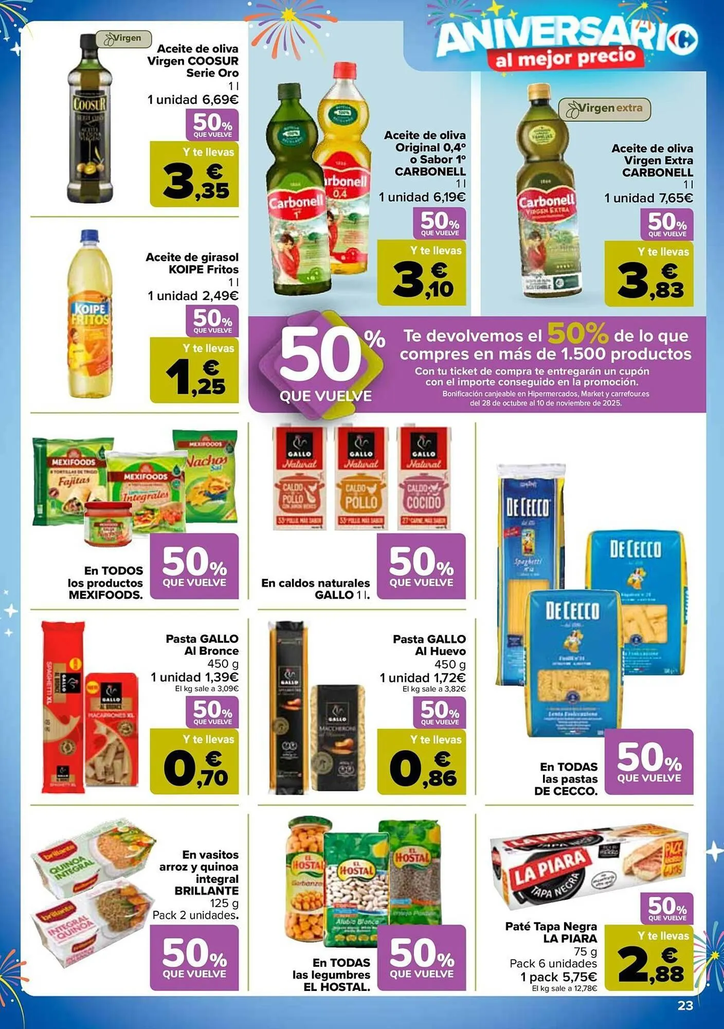 Catálogo de Folleto Carrefour 14 de octubre al 27 de octubre 2025 - Página 23