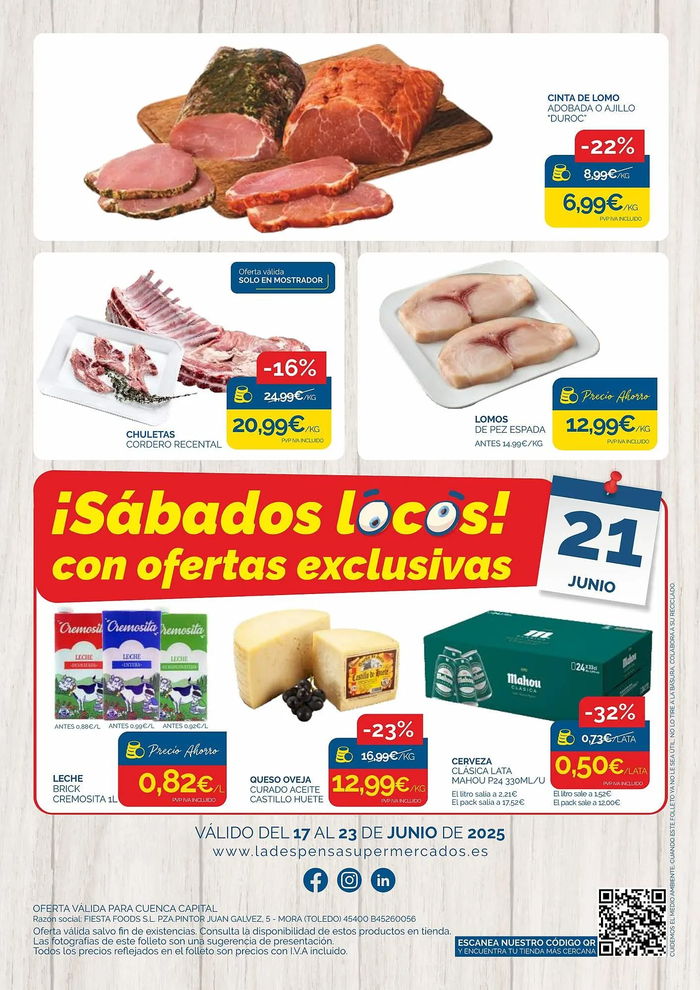 Catálogo de Folleto Supermercados La Despensa 17 de junio al 23 de junio 2025 - Página 4