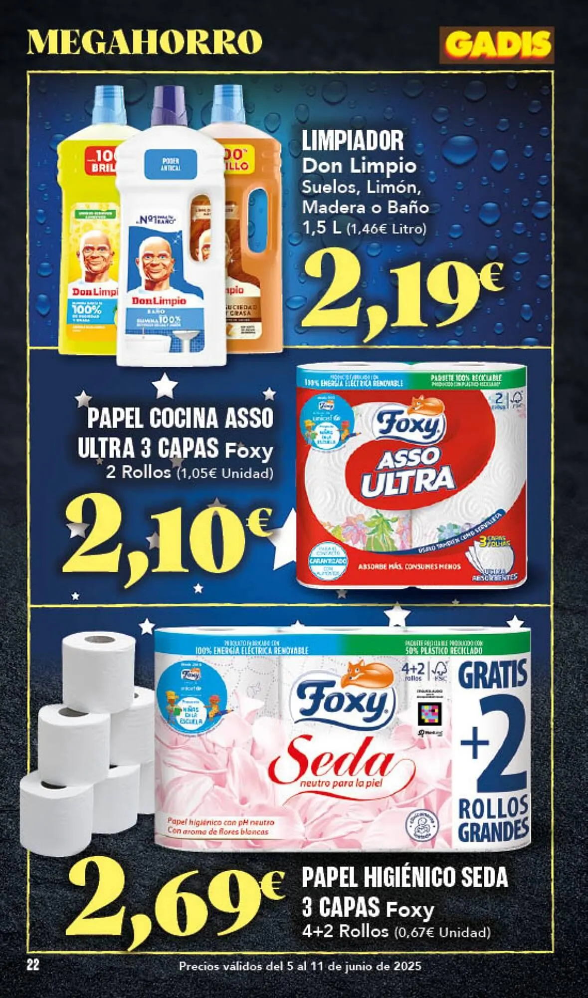 Catálogo de Folleto Gadis 5 de junio al 11 de junio 2025 - Página 22
