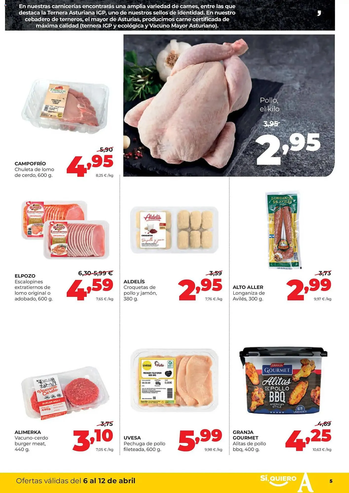 Catálogo de Folleto Alimerka 6 de abril al 12 de abril 2026 - Página 5