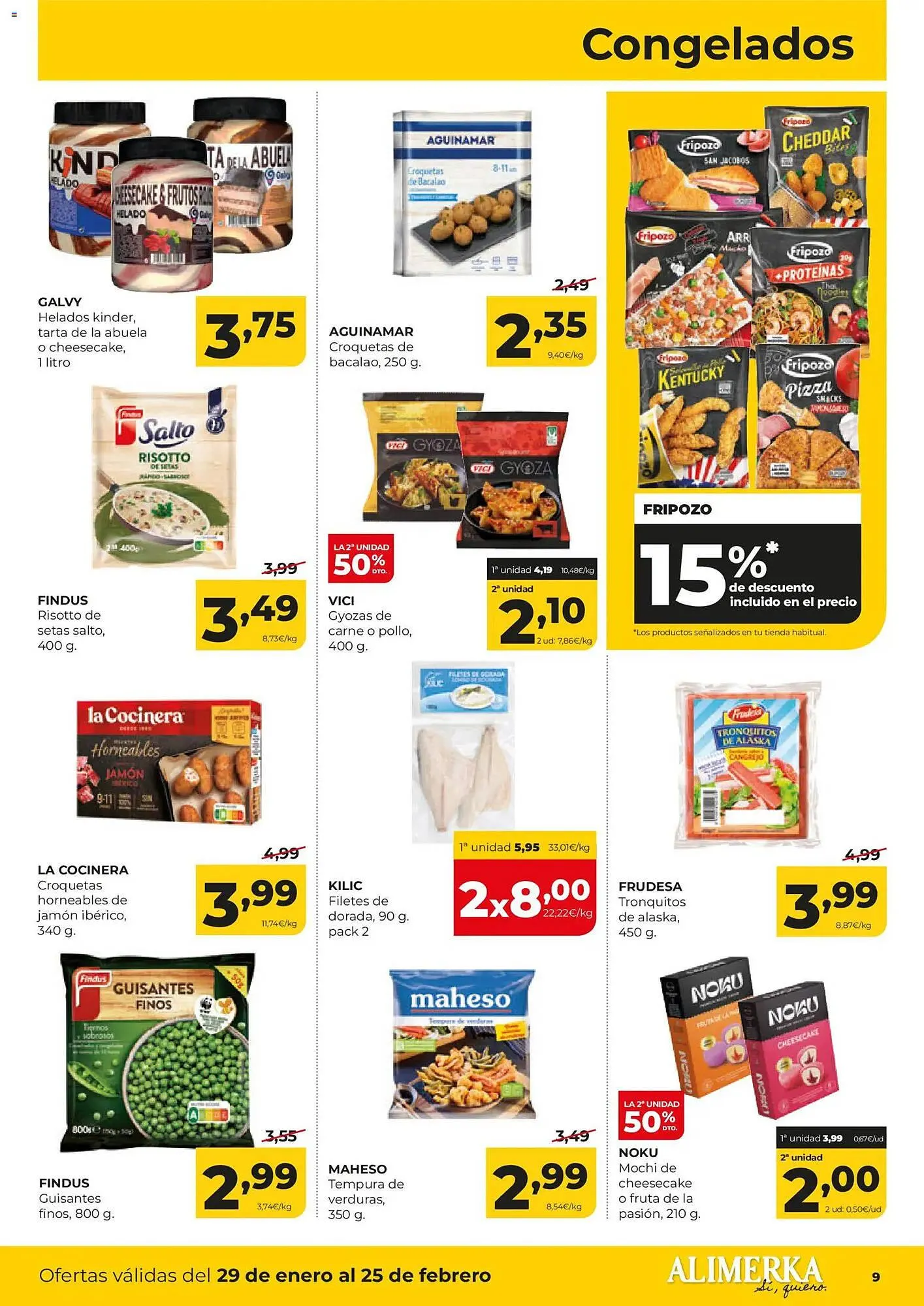 Catálogo de Folleto Alimerka 29 de enero al 25 de febrero 2026 - Página 9