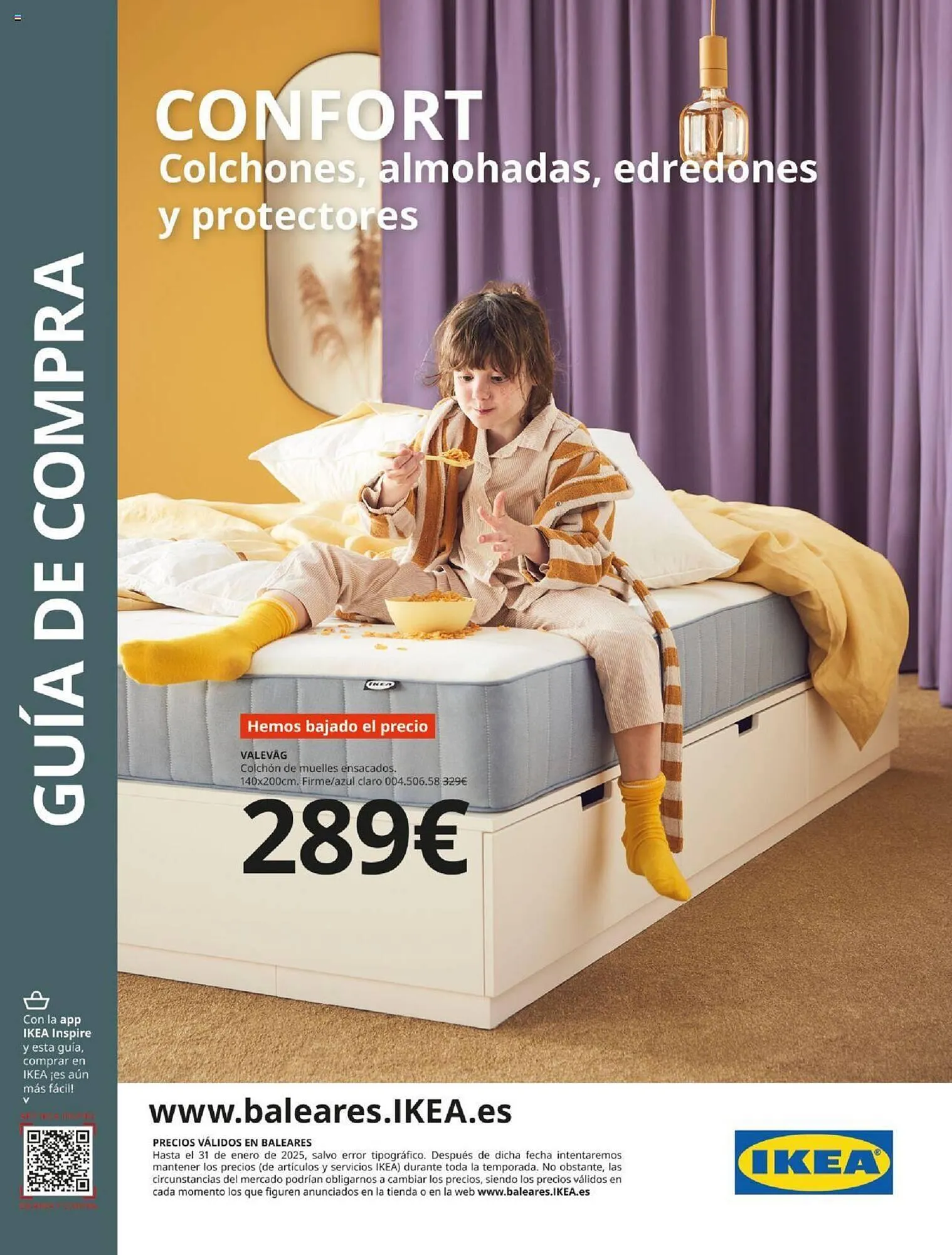 Catálogo de Folleto IKEA Confort 4 de septiembre al 31 de enero 2025 - Página 1