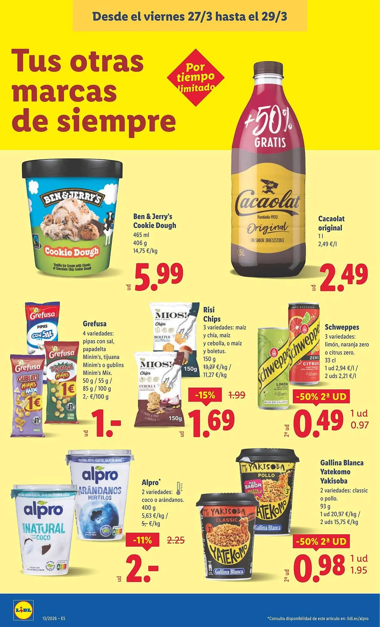 Catálogo de Catálogo Lidl 23 de marzo al 29 de marzo 2026 - Página 26