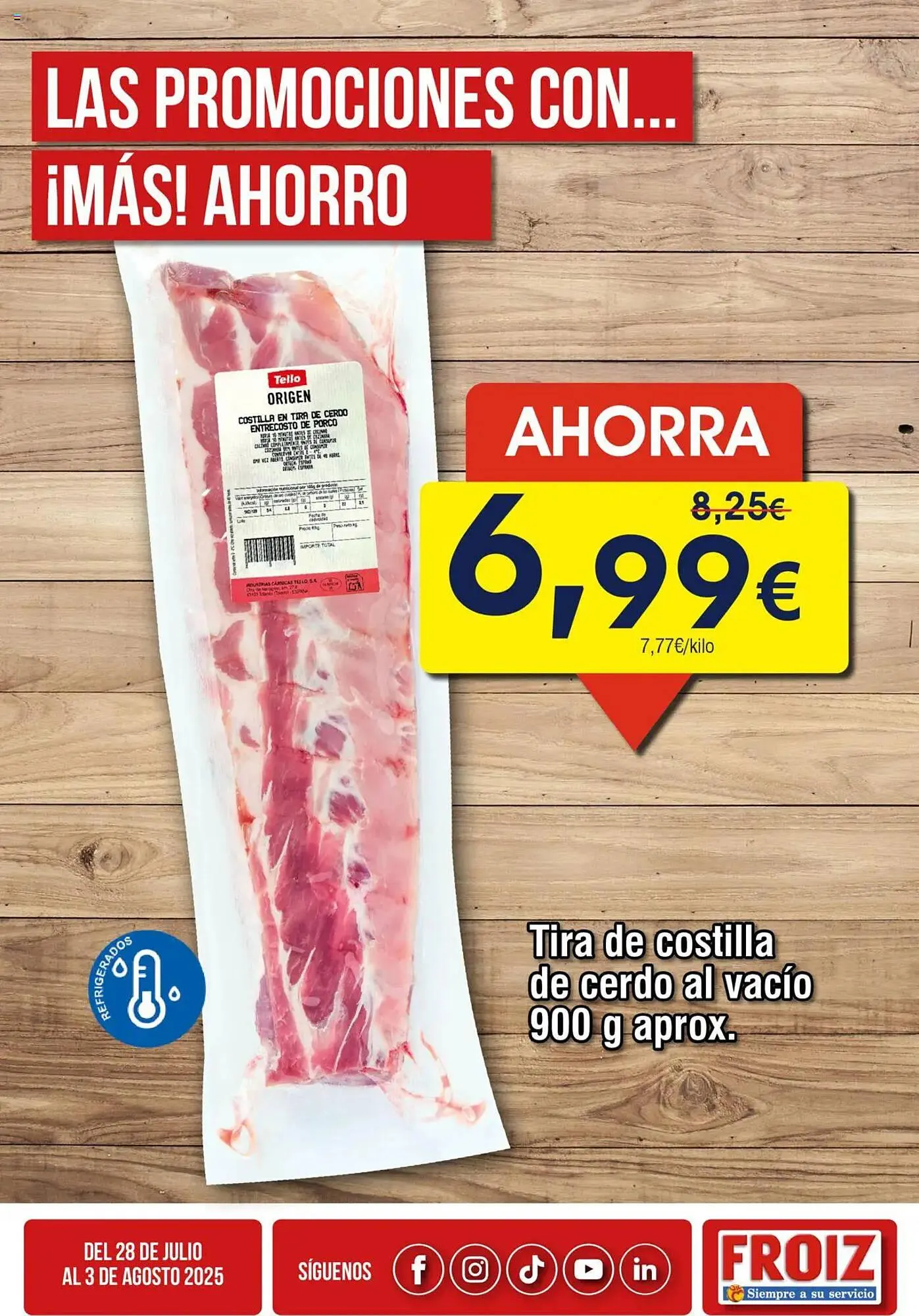 Catálogo de Folleto FROIZ 28 de julio al 3 de agosto 2025 - Página 5