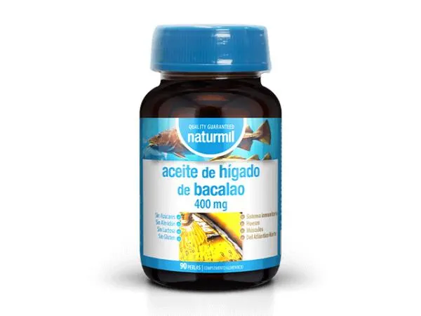 ACEITE DE HIGADO DE BACALAO (400mg)- Naturmil