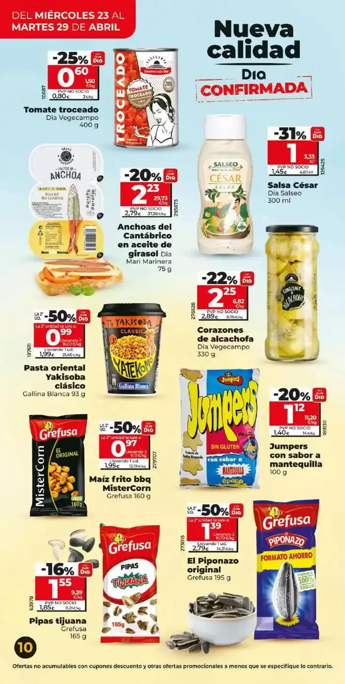 Catálogo de Tu nuevo Dia del 23/04 al 29/04 23 de abril al 29 de abril 2025 - Página 10