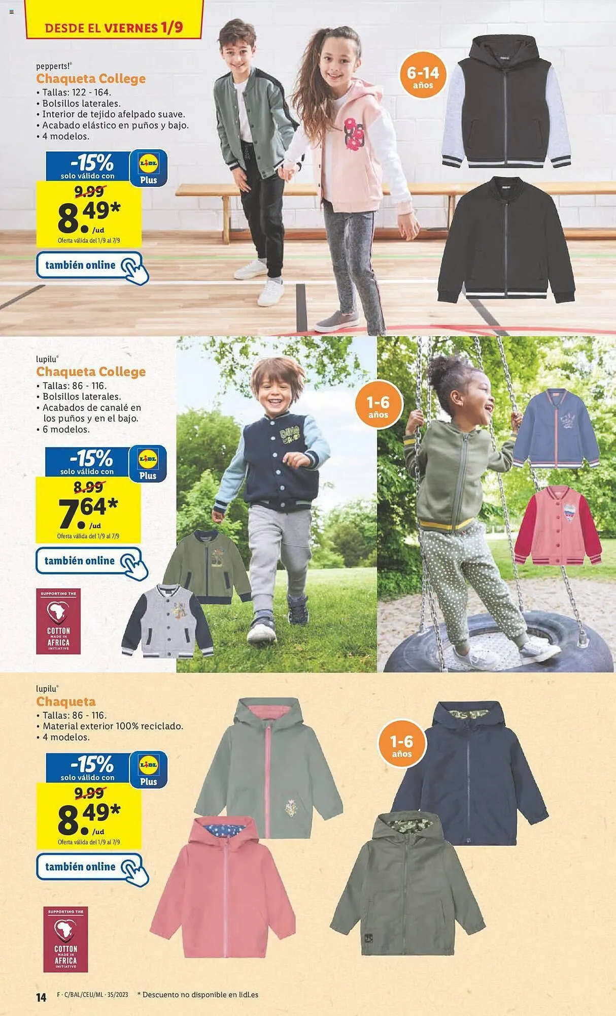 Catálogo de Folleto Lidl 28 de agosto al 3 de septiembre 2023 - Página 40