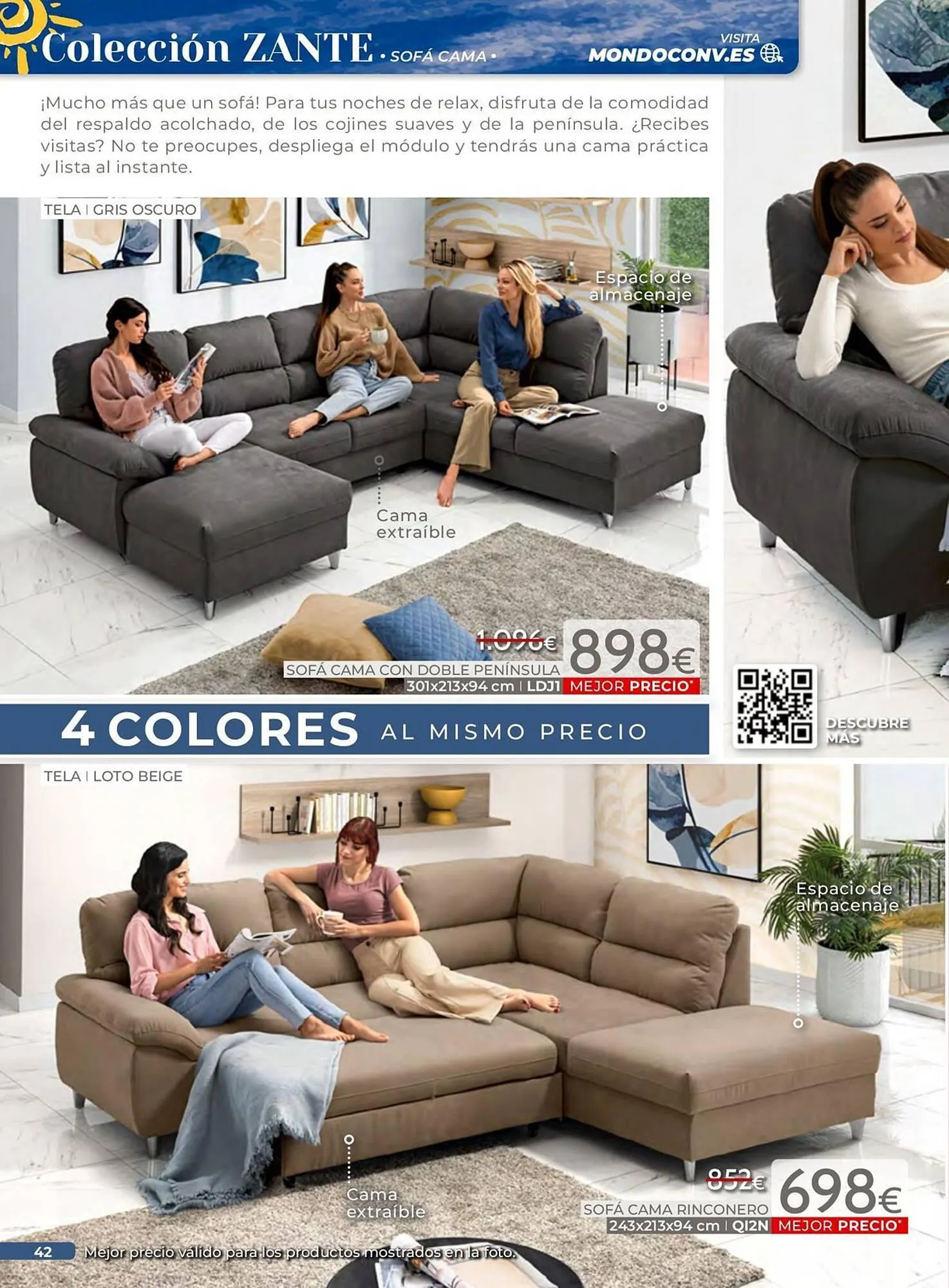 Catálogo de Folleto Mondo Convenienza 3 de junio al 15 de junio 2025 - Página 42