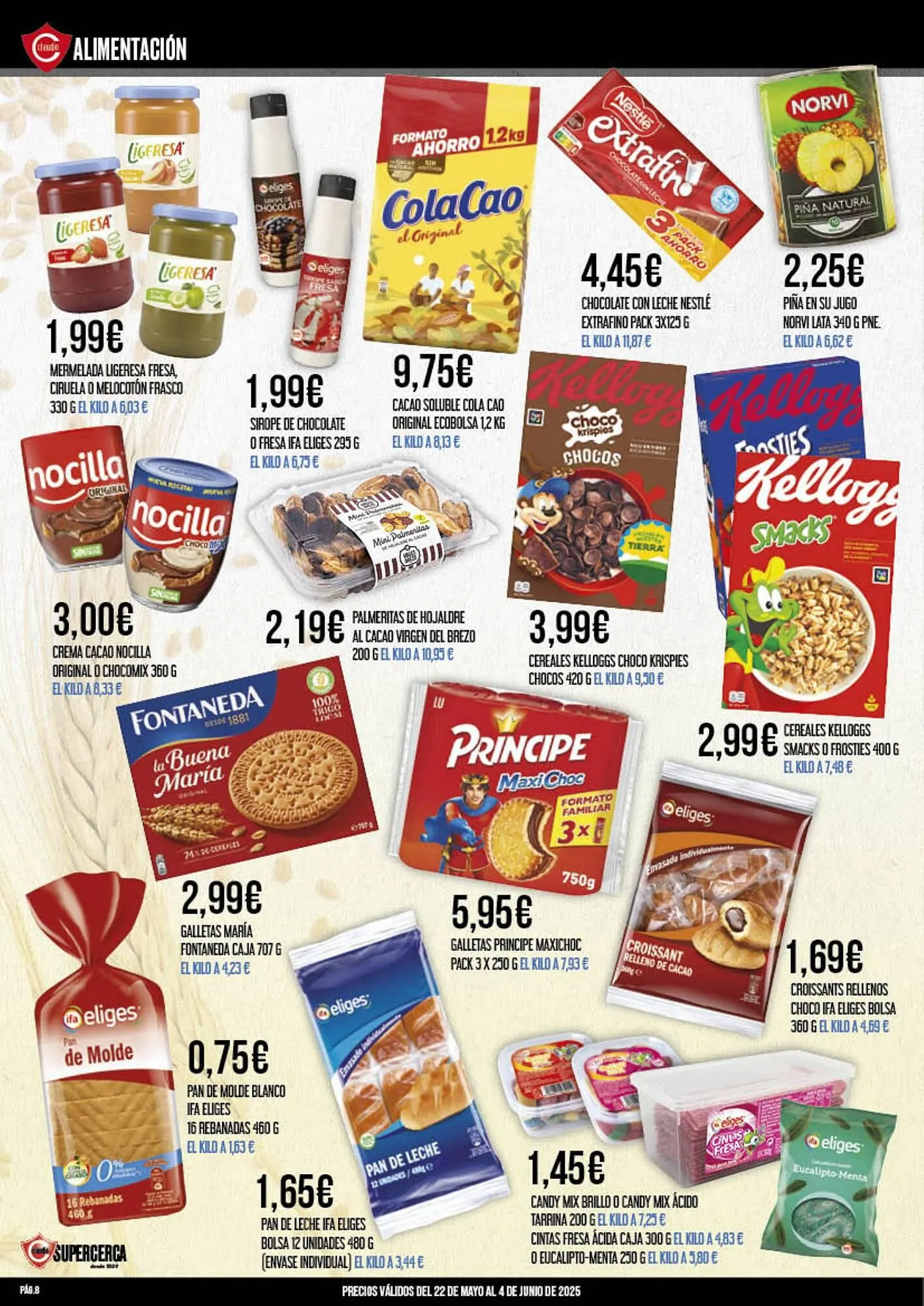 Catálogo de Folleto Claudio 22 de mayo al 4 de junio 2025 - Página 8