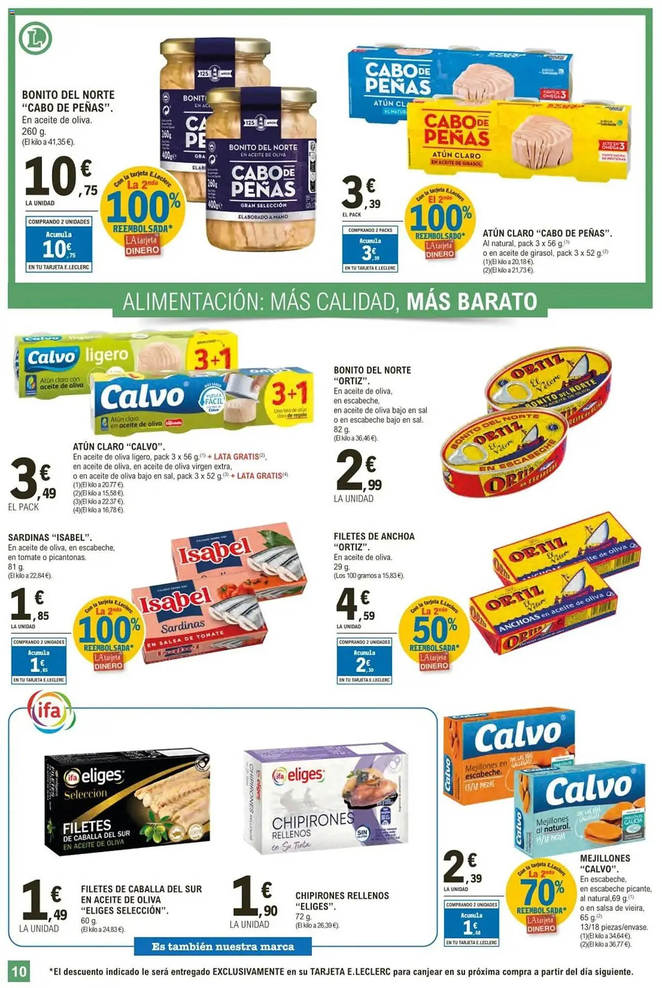 Catálogo de Folleto E.Leclerc 2 de julio al 13 de julio 2025 - Página 10