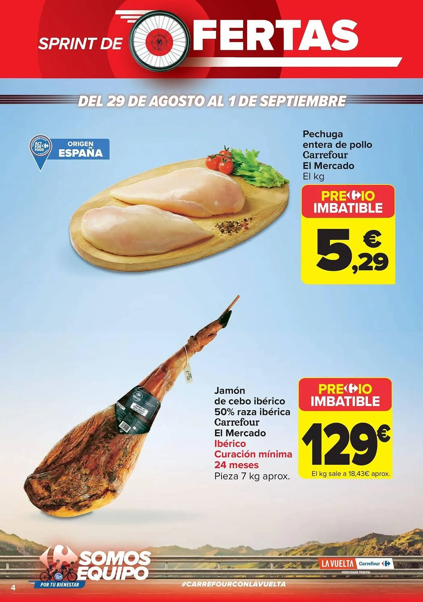 Catálogo de Folleto Carrefour 22 de agosto al 14 de septiembre 2025 - Página 4