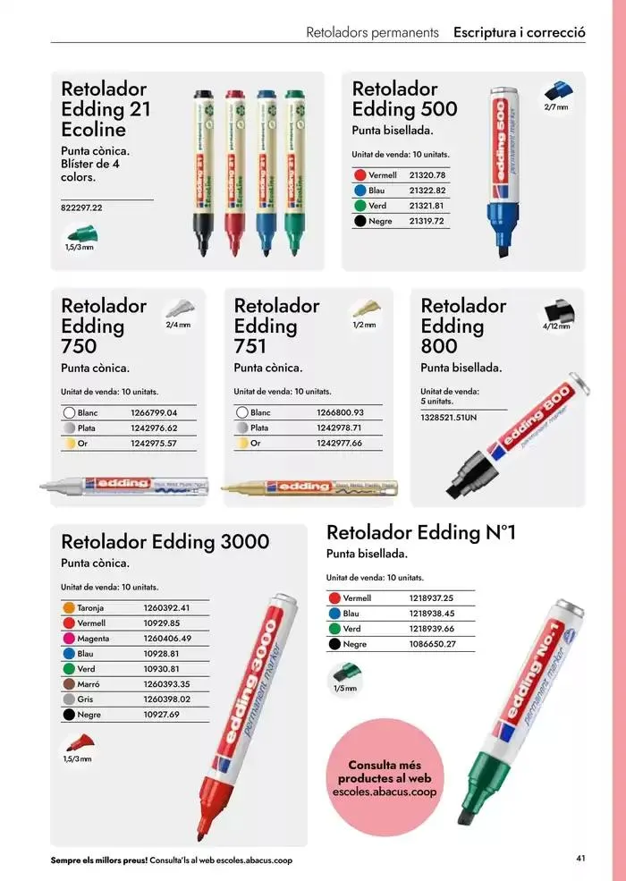 Catálogo de Catàleg Escolar 2025-2026 6 de mayo al 31 de diciembre 2026 - Página 43