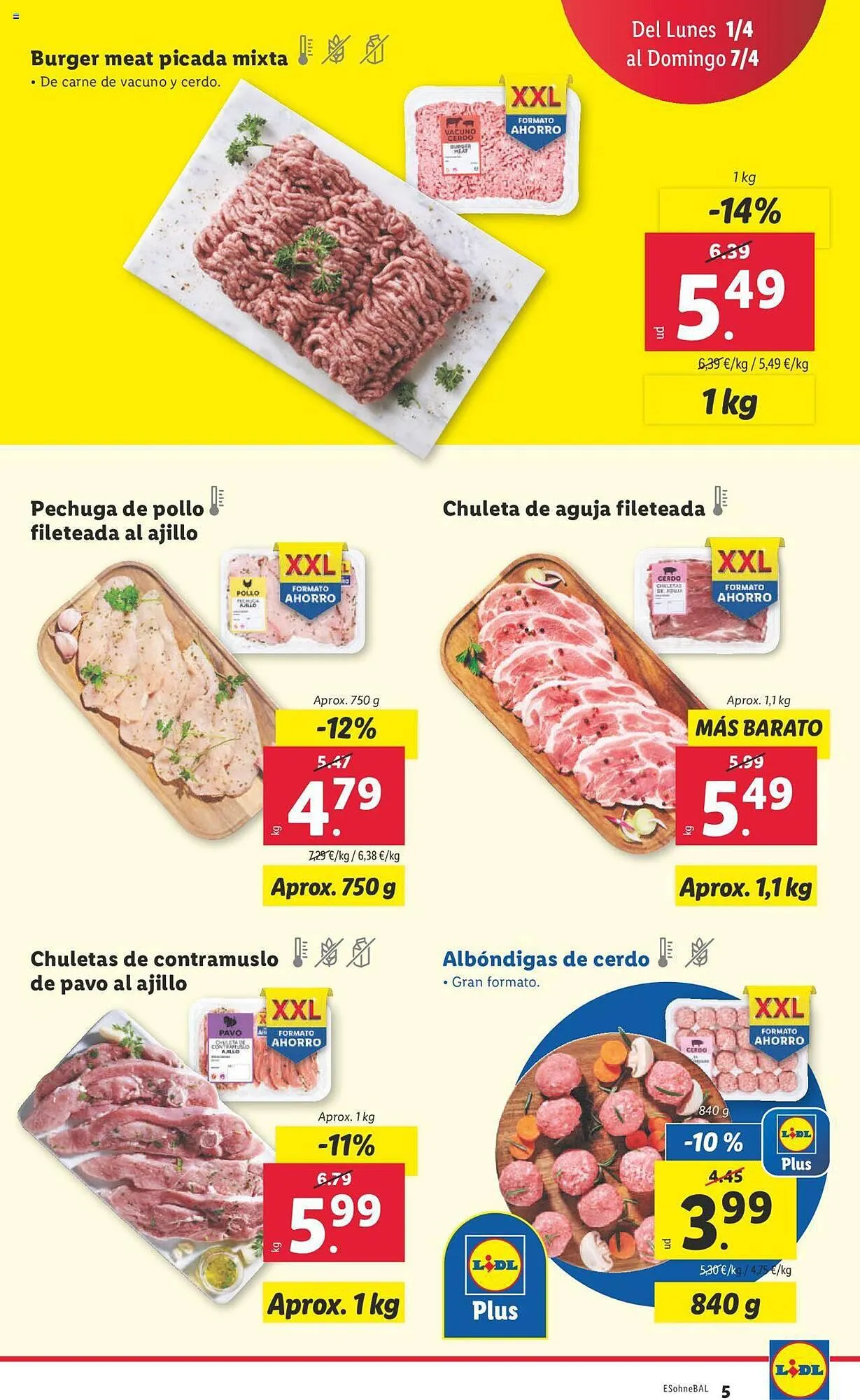 Catálogo de Folleto Lidl 1 de abril al 7 de abril 2024 - Página 5