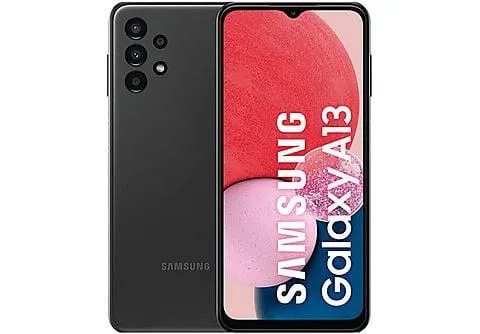 Móvil - Galaxy A13 SAMSUNG, Negro, 128 GB, 4 GB, 6,6 ", Full HD+, Mediatek Helio G80 (12 nm)