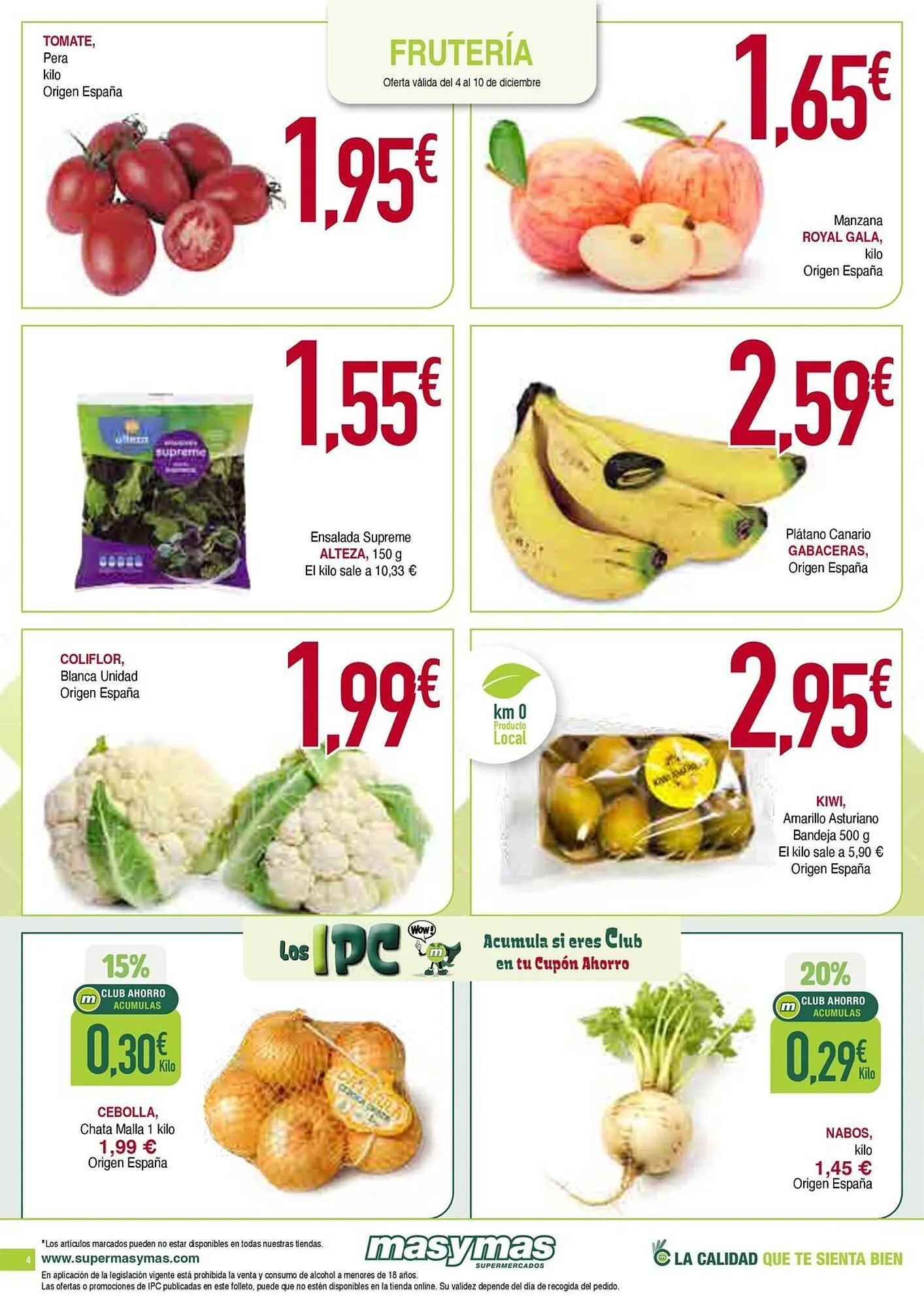 Catálogo de Folleto Masymas 4 de diciembre al 10 de diciembre 2025 - Página 4