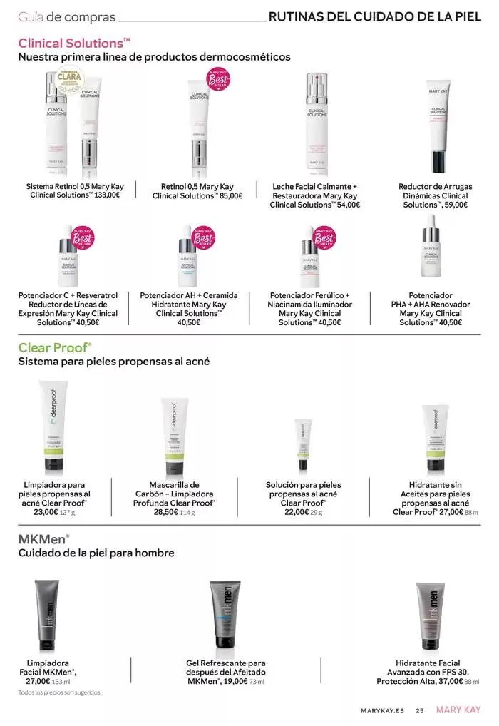 Catálogo de Folleto "Belleza Mary Kay" - Primavera 2025 16 de abril al 30 de abril 2025 - Página 25