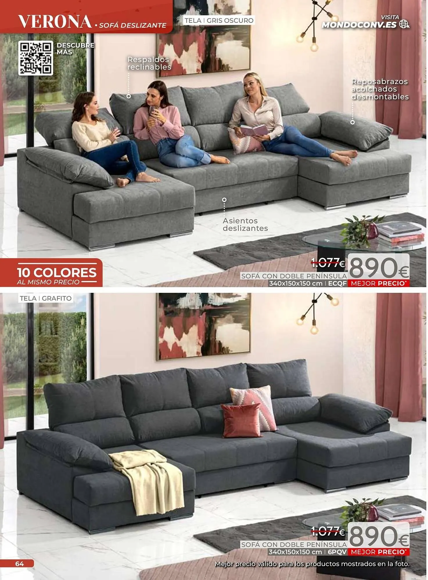 Catálogo de Catálogo Mondo Convenienza 2 de octubre al 28 de febrero 2026 - Página 66