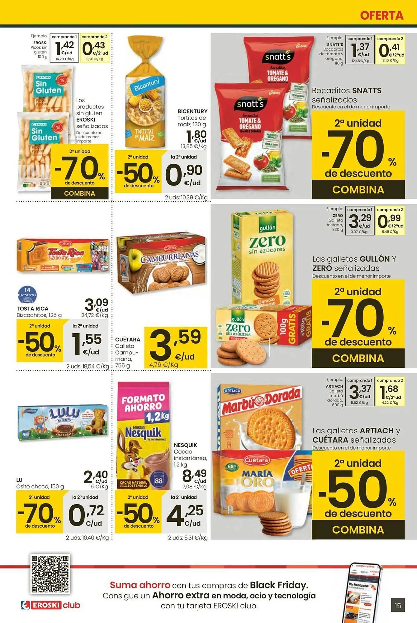 Catálogo de Folleto Eroski 13 de noviembre al 25 de noviembre 2025 - Página 15
