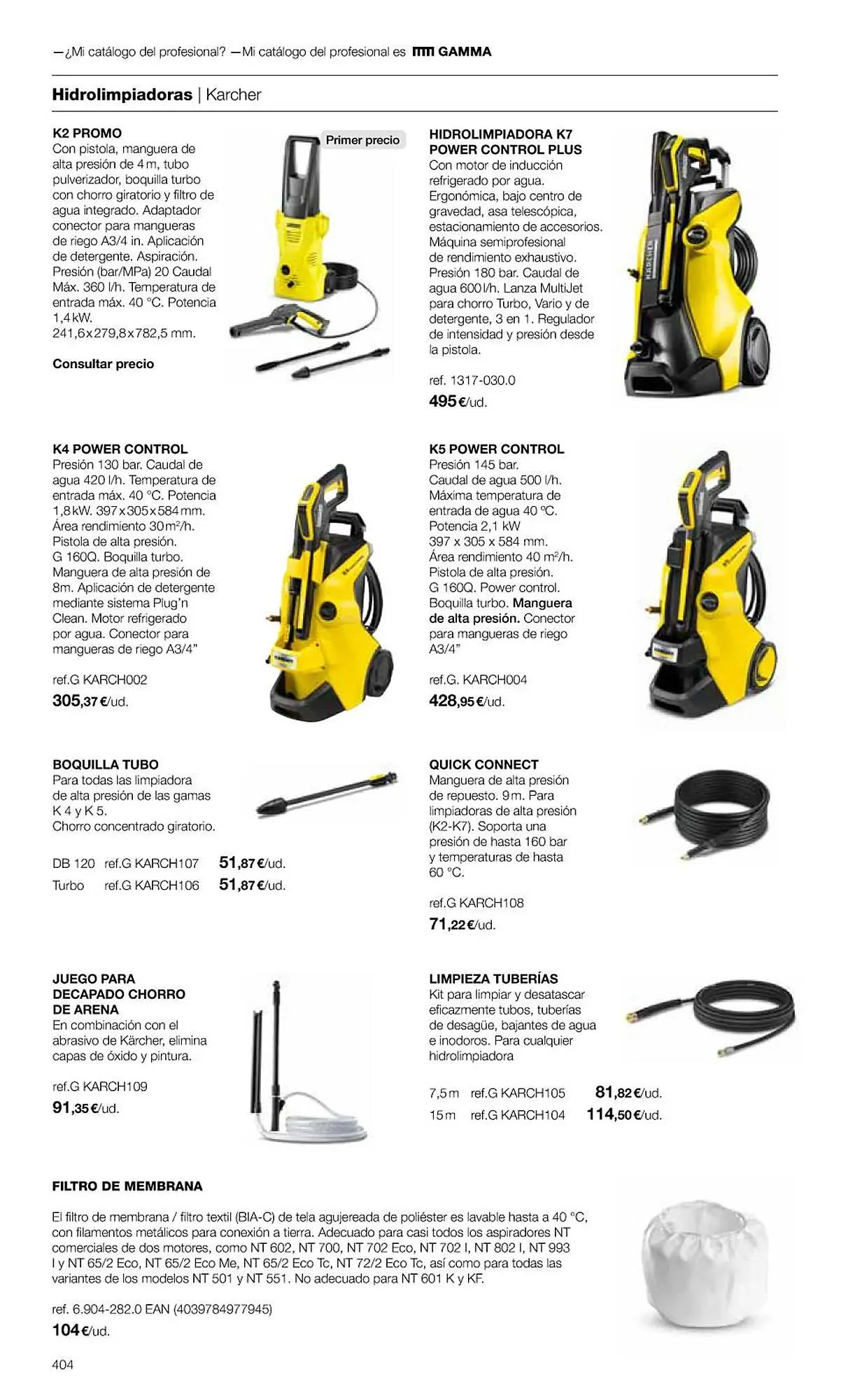 Catálogo de Folleto Grup Gamma 1 de febrero al 31 de diciembre 2023 - Página 406